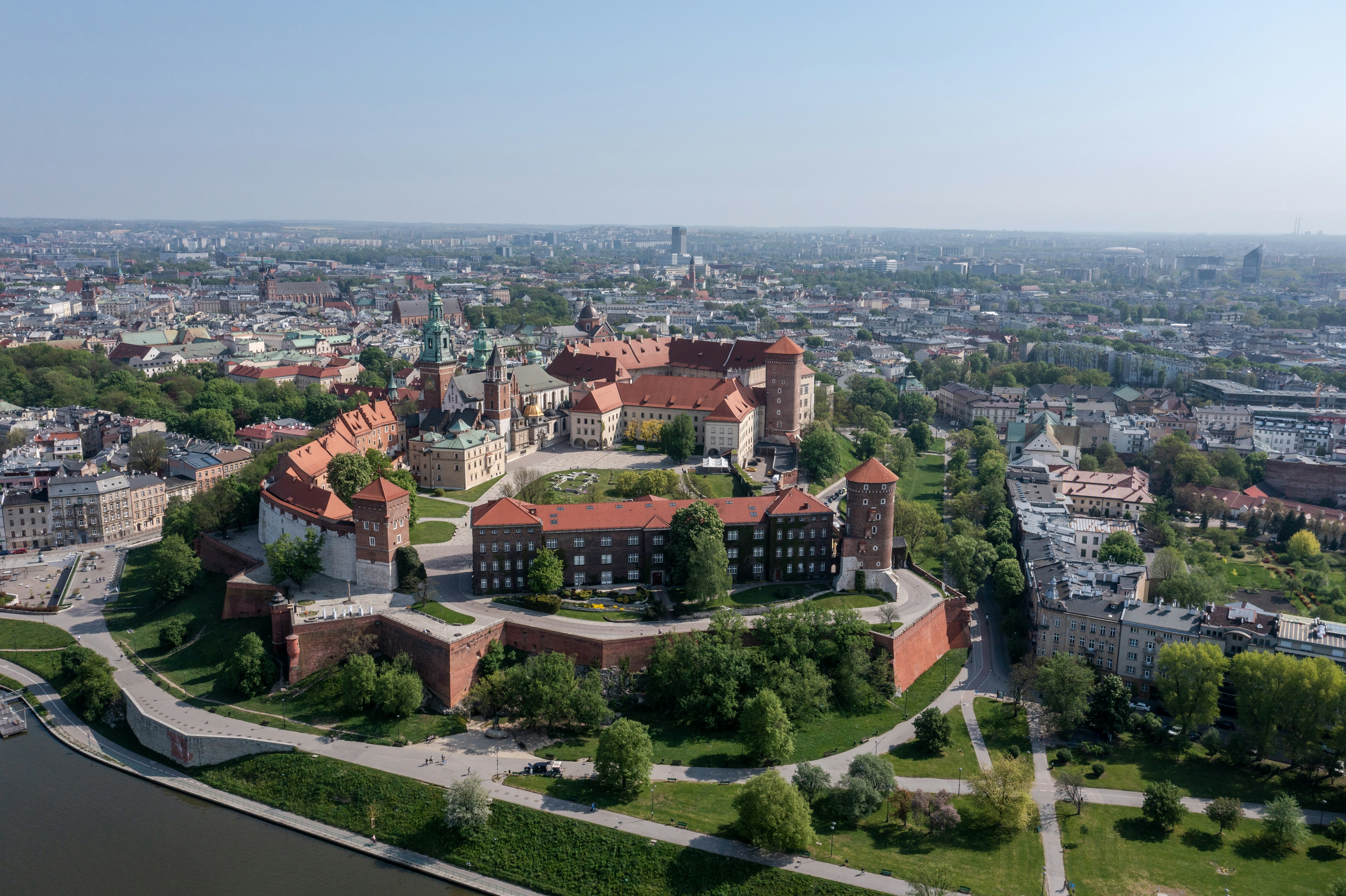 aerial view of city during daytime